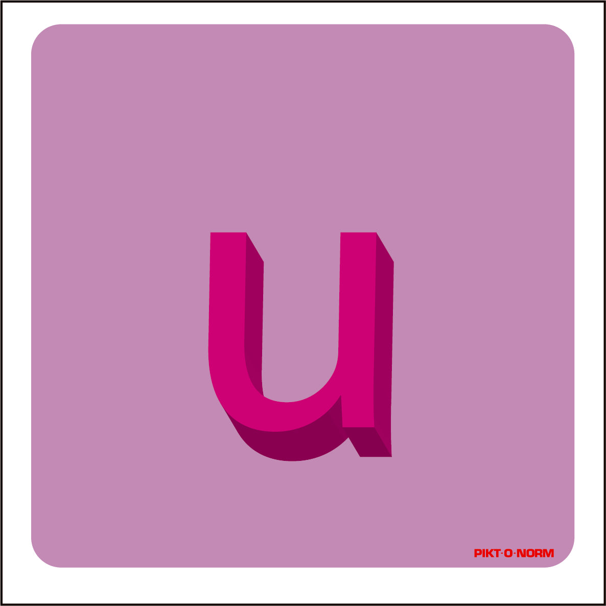 LETTER u