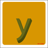 LETTER y