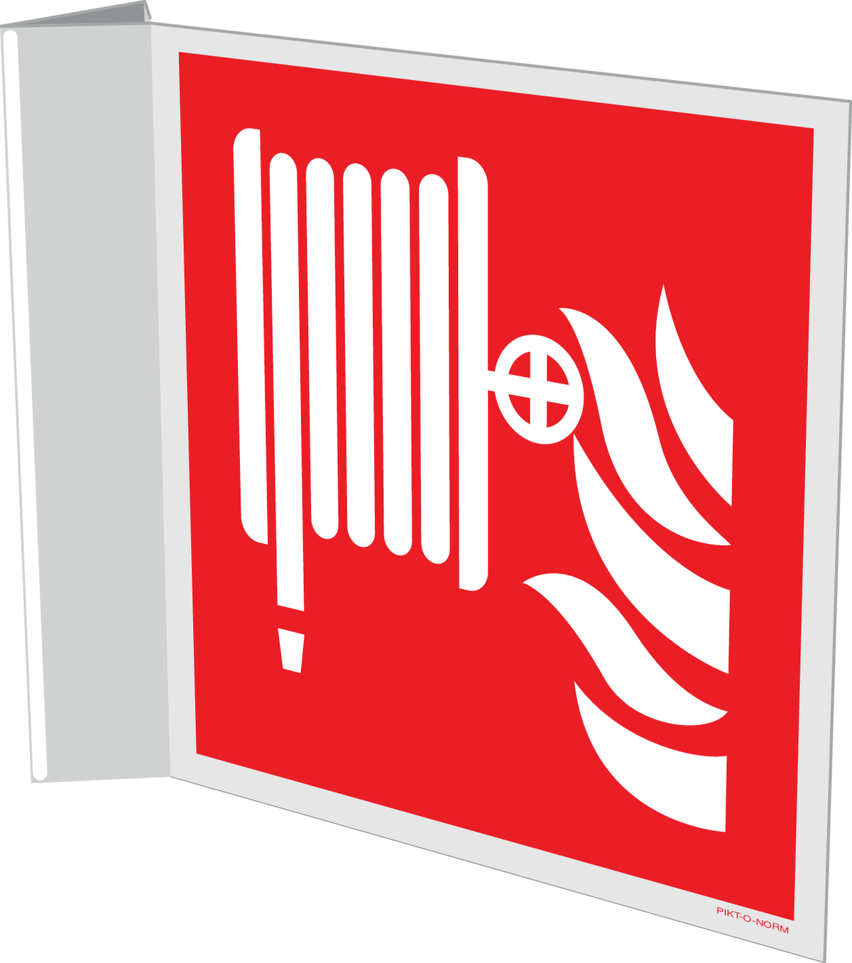 BRANDSLANG - HASPEL ISO7010-F002