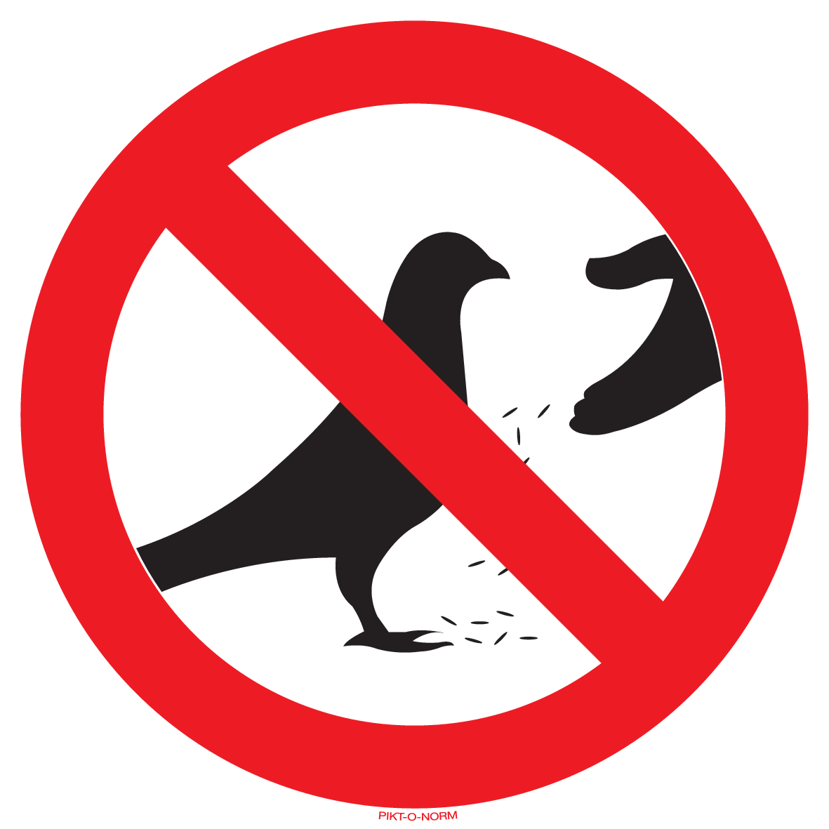 ALIMENTATION DE PIGEONS INTERDITS