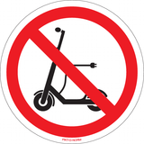 TROTTINETTE ELECTRIQUE INTERDIT