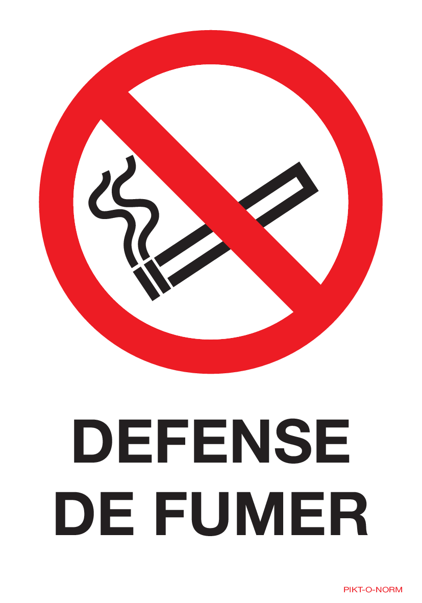 DEFENSE DE FUMER