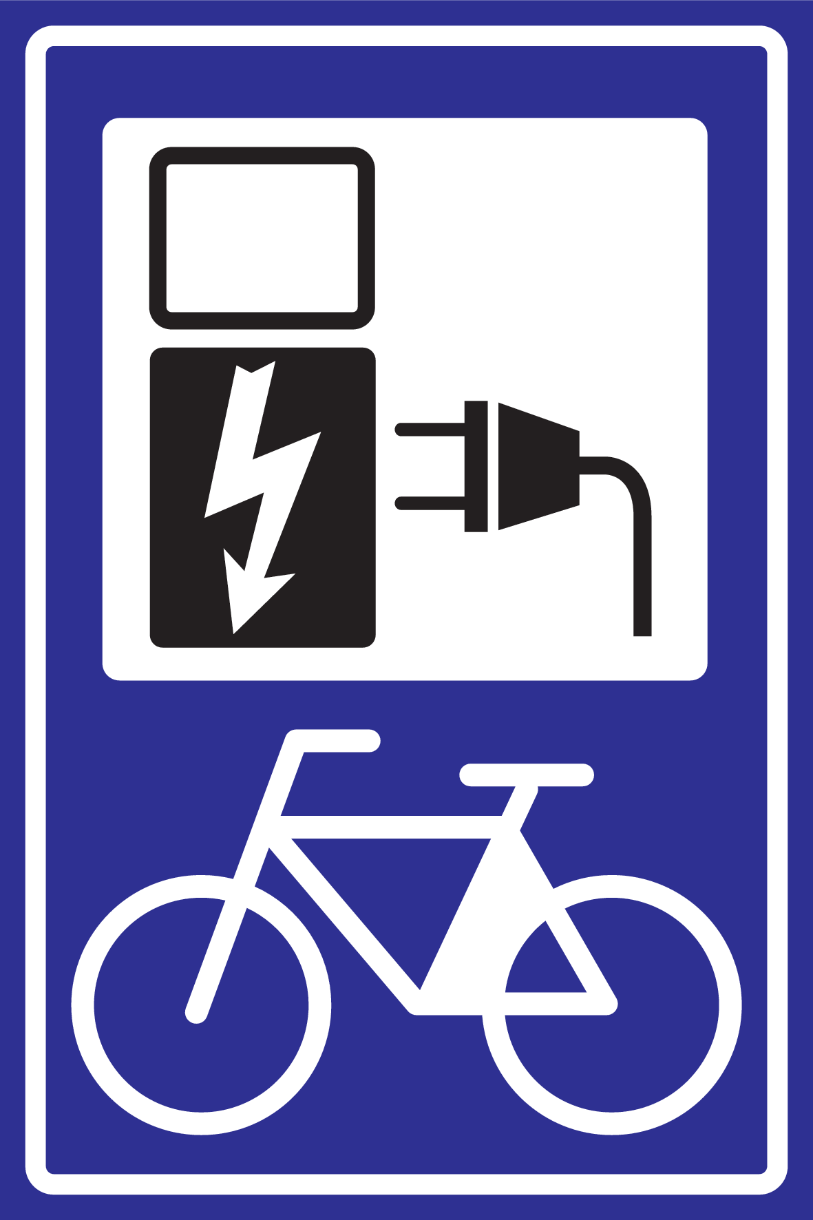 POINT DE CHARGEMENT POUR VÉLOS ÉLECTRIQ.