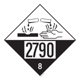 IMO 8.0 CORROSIEF UN 2790