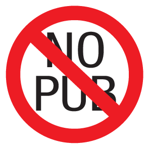 NO PUB