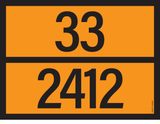 ADR BORD MET GEVARENCODE 33/2412