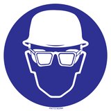 CASQUE ET LUNETTES DE SEC.OBLIGATOIRES