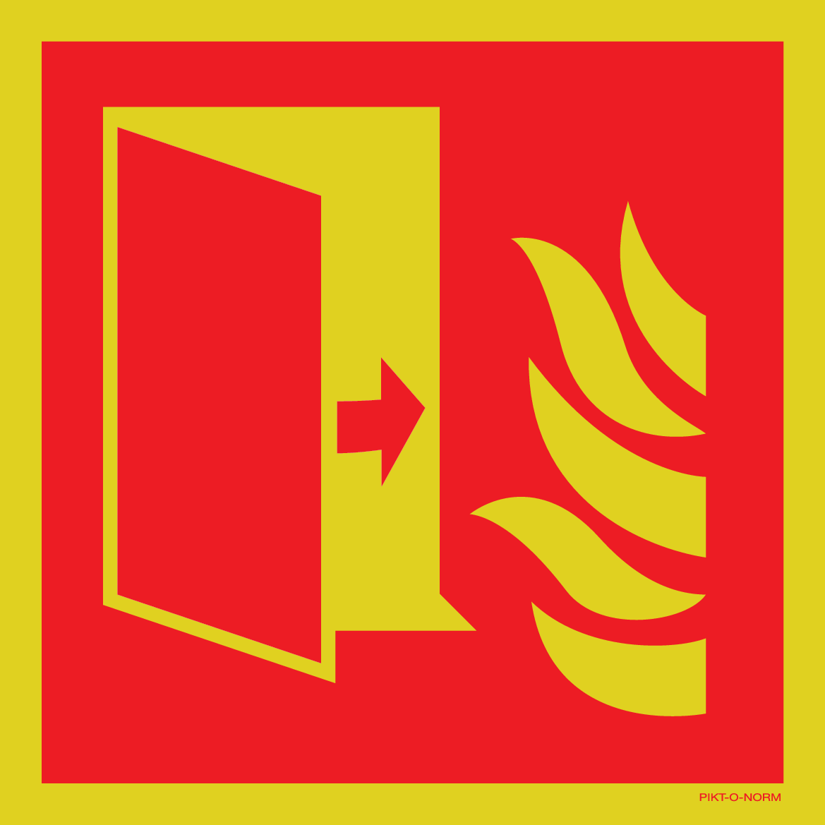 BRANDDEUR ISO7010-F007