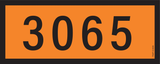 ADR BORD, UN NUMMERS VAN 3000 TOT 3999
