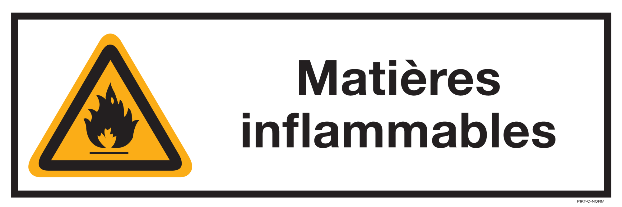 MATIÈRES INFLAMMABLES