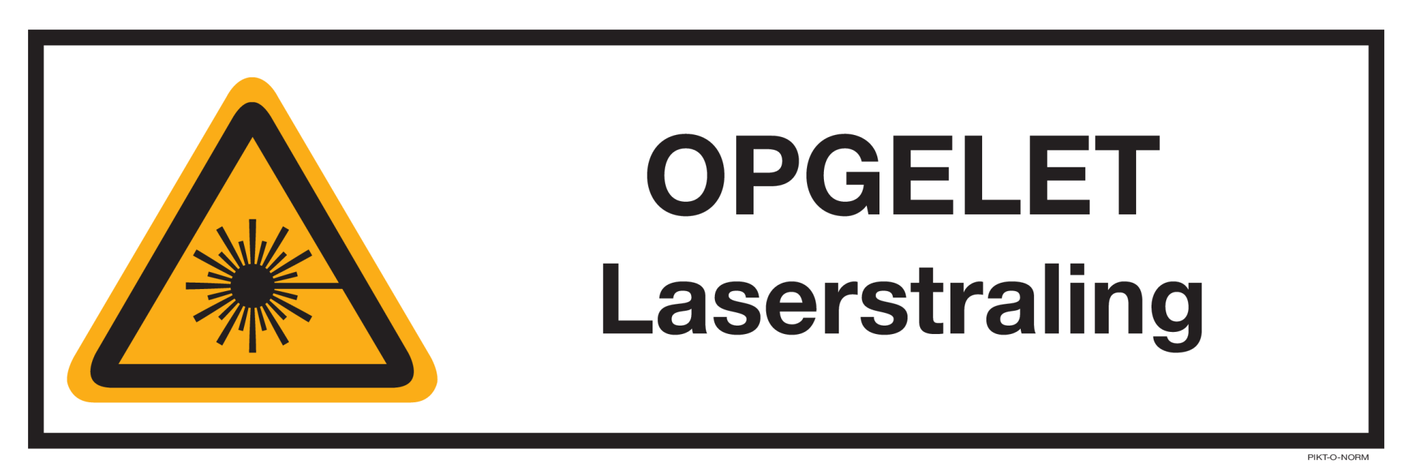 OPGEPAST LASERSTRALING