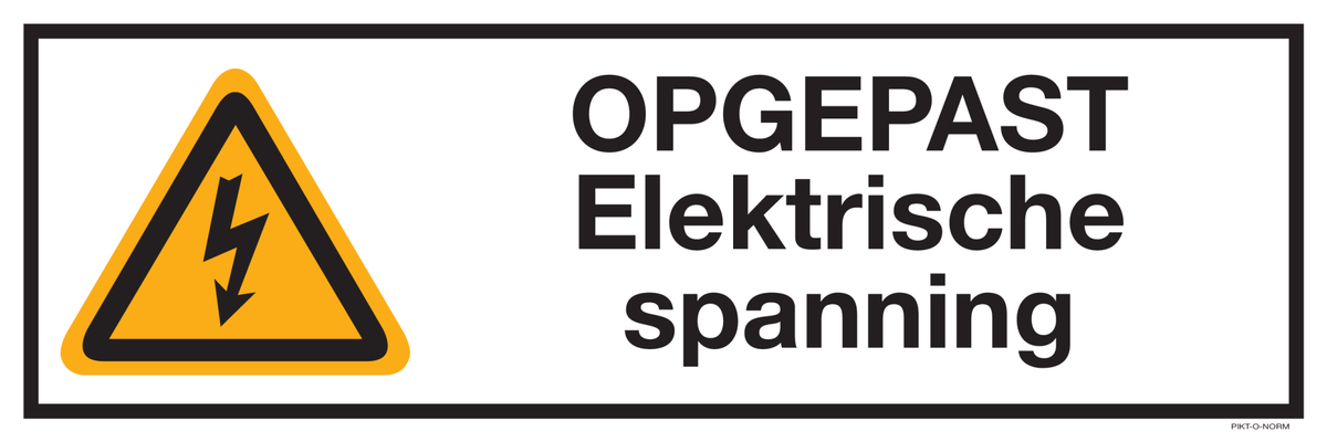 OPGEPAST ELEKTRISCHE SPANNING