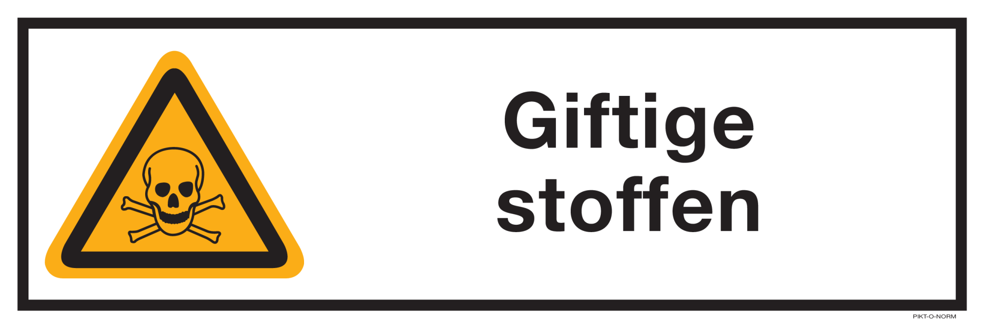 GIFTIGE STOFFEN