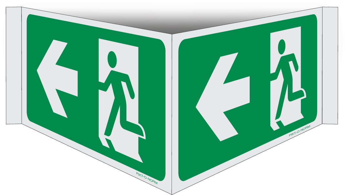 VLUCHTWEG NAAR LINKS