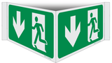 ISSUE DE SECOURS GAUCHE VERS LE BAS