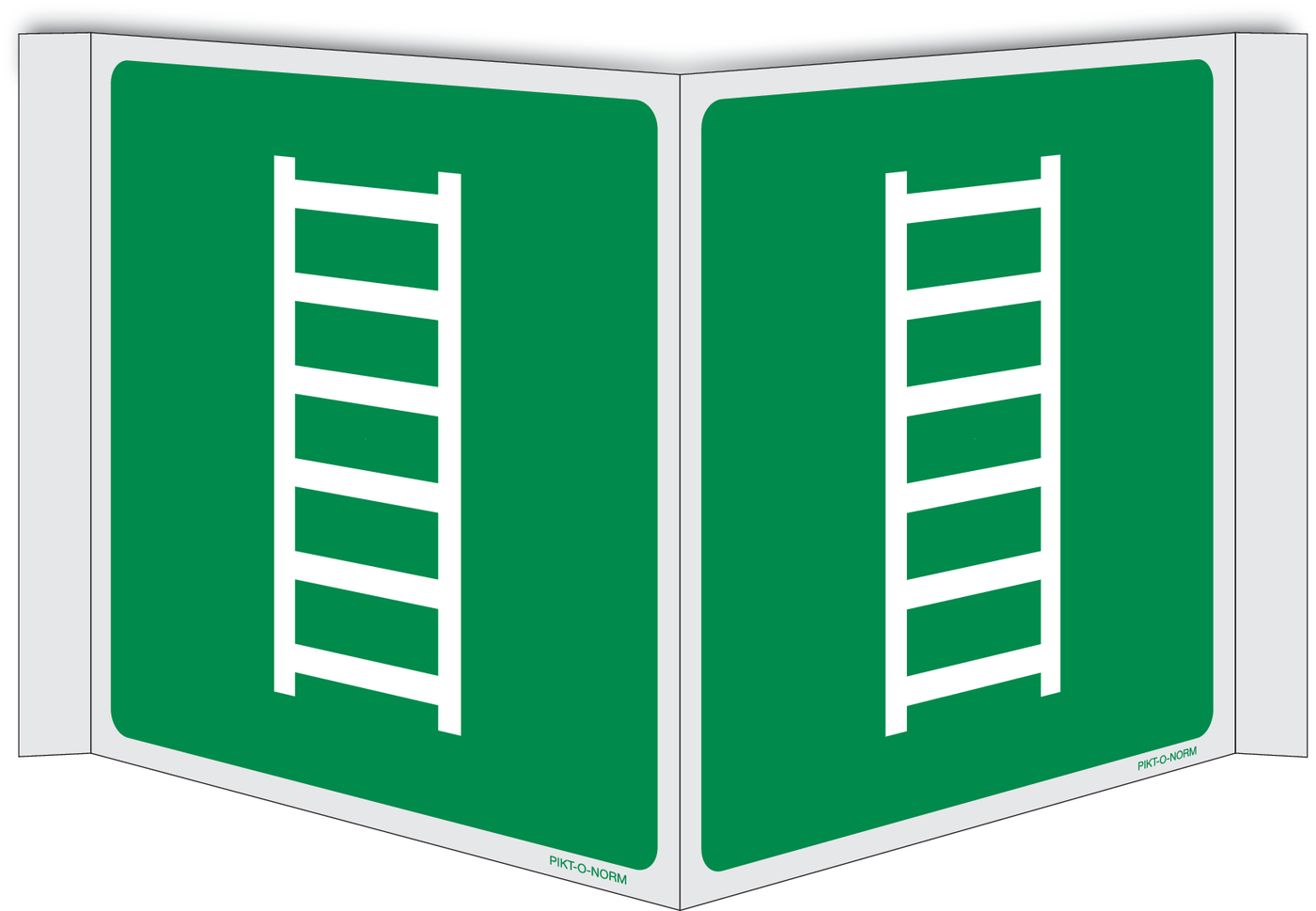 VLUCHTLADDER ISO7010-E059