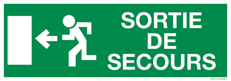 SORTIE DE SECOURS, NAAR LINKS