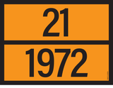 ADR BORD MET GEVARENCODE 21/1972