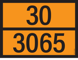 PANNEAU ADR AVEC CODE DE DANGER 30/3065