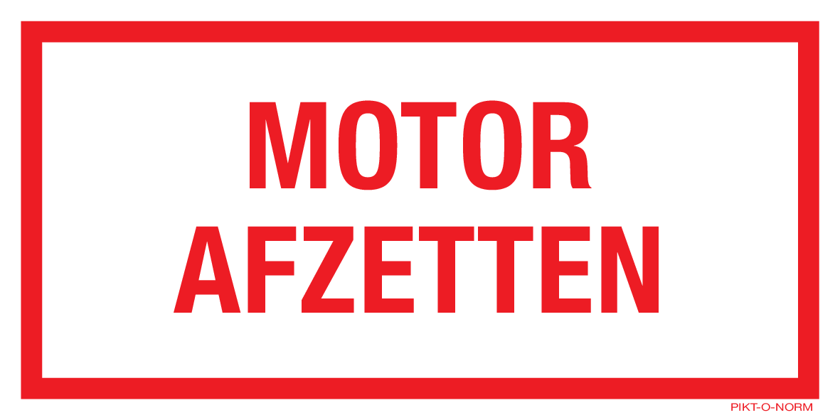 MOTOR AFZETTEN