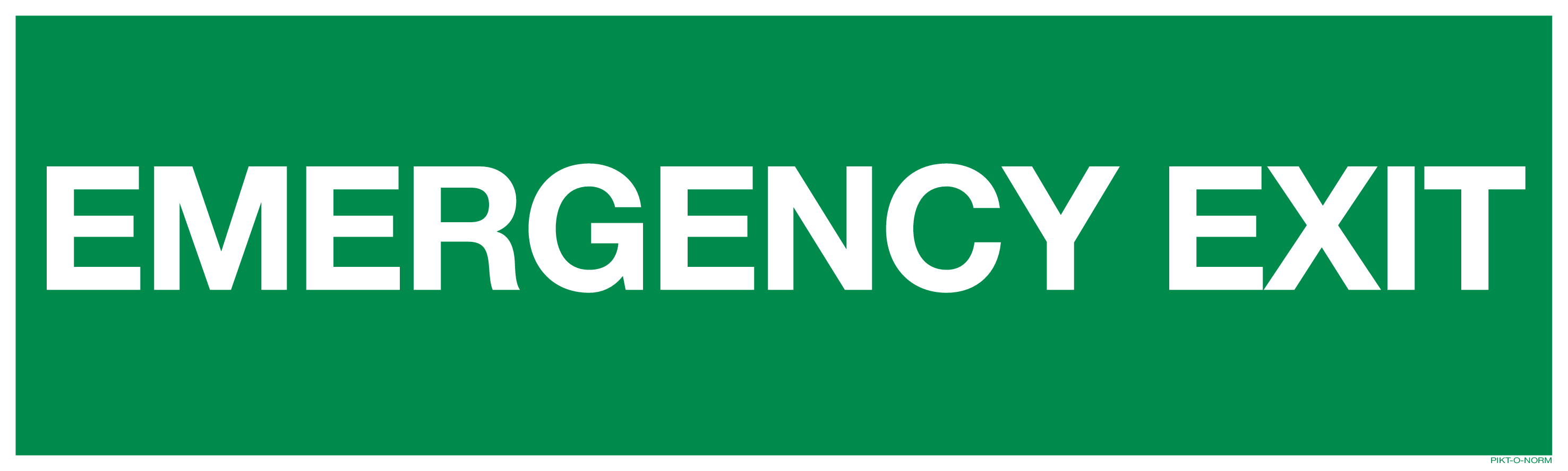 EMERGENCY EXIT