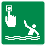 AVERTISSEUR PERSONNE À LA MER E7010-E069