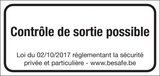 VIGILIS CONTROLE DE SORTIE POSSIBLE