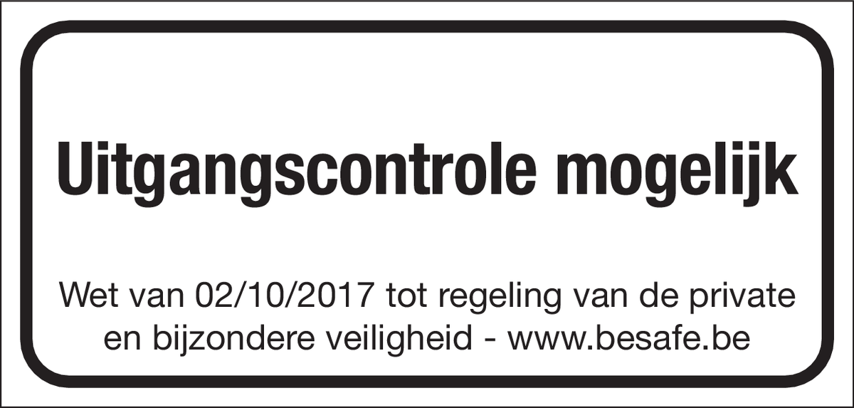 VIGILIS UITGANSGCONTROLE MOGELIJK