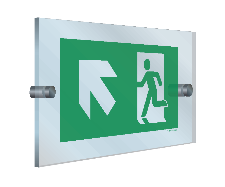 ISSUE DE SEC.ESCALIER GAUCHE VERS HAUT