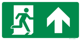 VLUCHTWEG RECHTDOOR OF NAAR BOVEN