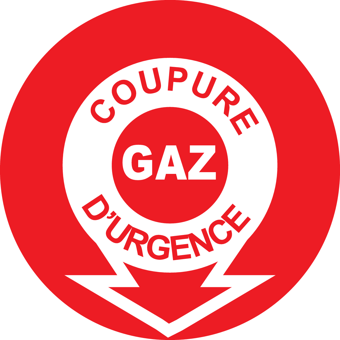 COUPURE D'URGENCE GAZ