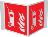 EXTINCTEUR SUR ROUES ISO7010 F009