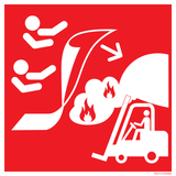 BRANDDEKEN VOOR HEFTRUCKBRAND