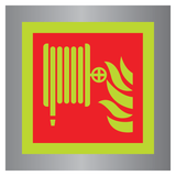 BRANDSLANG - HASPEL ISO7010-F002