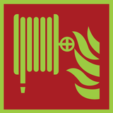 BRANDSLANG - HASPEL ISO7010-F002