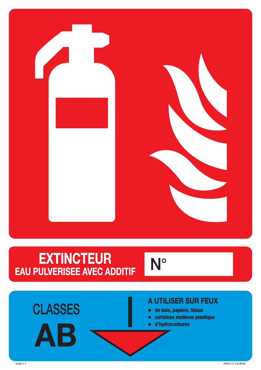 EXTINCTEUR, CLASSES AB