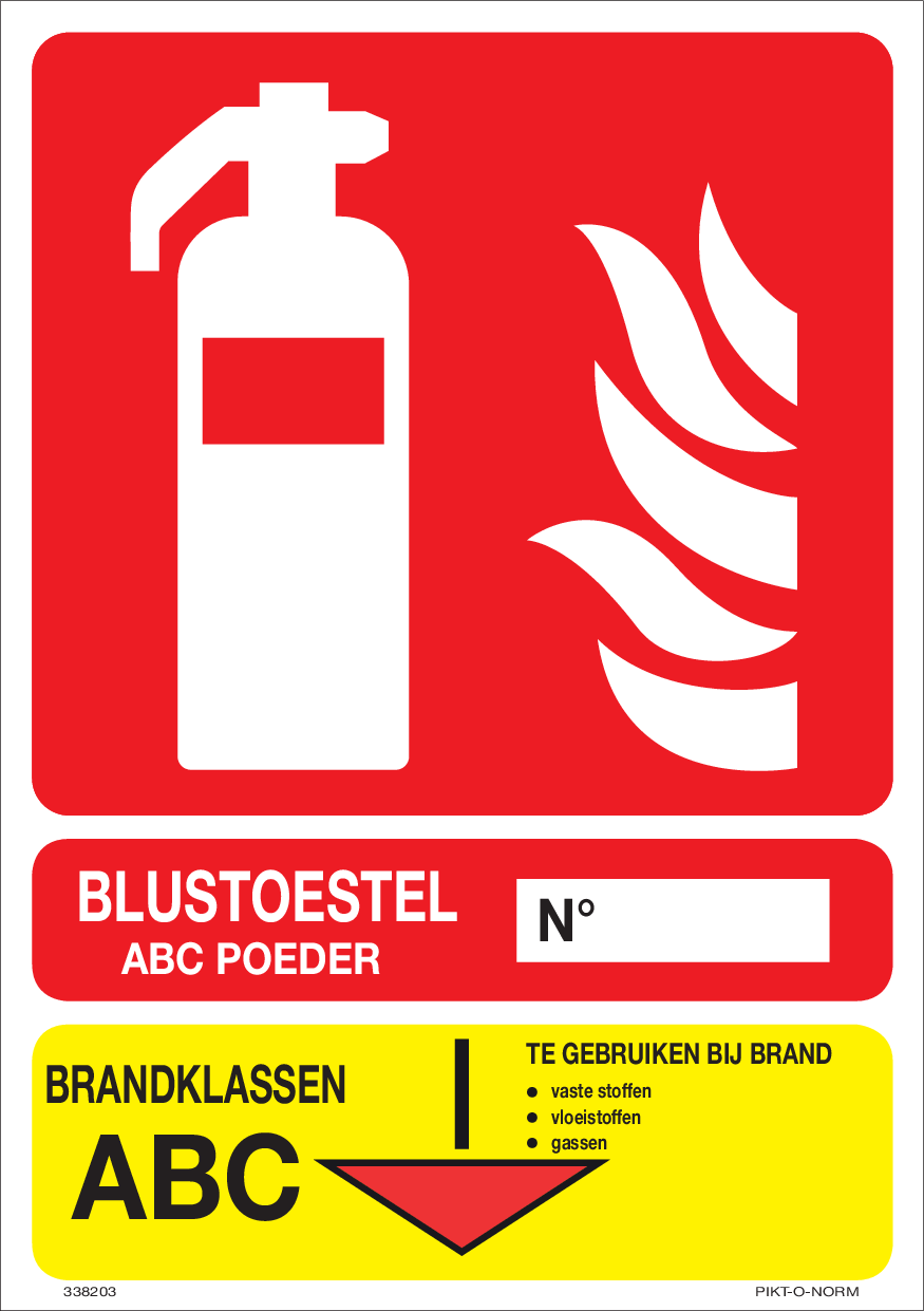 BLUSTOESTEL, KLASSEN ABC