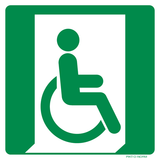 SORTIE SECOURS À DROITE HANDICAPES E030