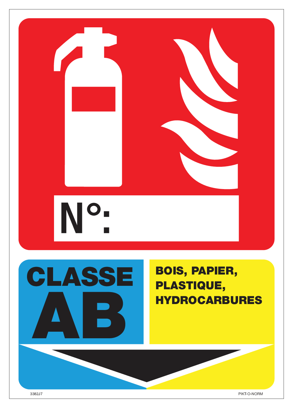 EXTINCTEUR, CLASSES AB