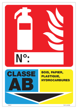 EXTINCTEUR, CLASSES AB