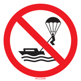 PRATIQUE DU PARACHUTE ASCENSION INTERDIT
