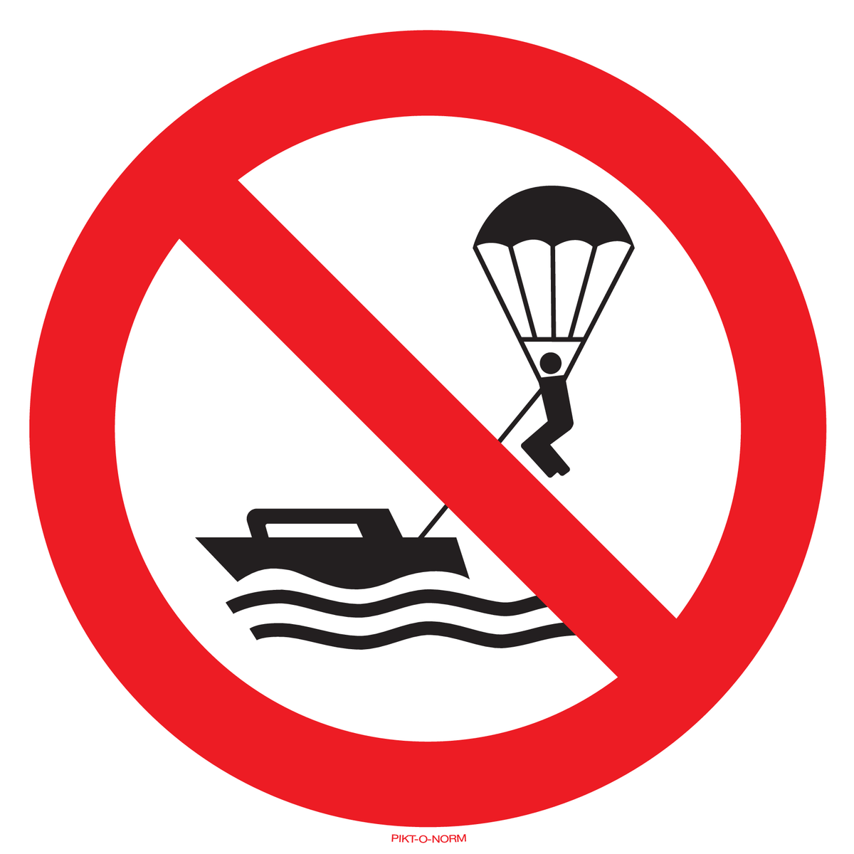 PRATIQUE DU PARACHUTE ASCENSION INTERDIT