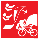 BRANDDEKEN VOOR FIETSBRAND