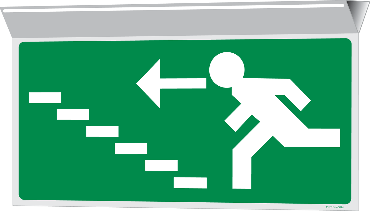 ISSUE DE SEC.ESCALIER GAUCHE VERS HAUT