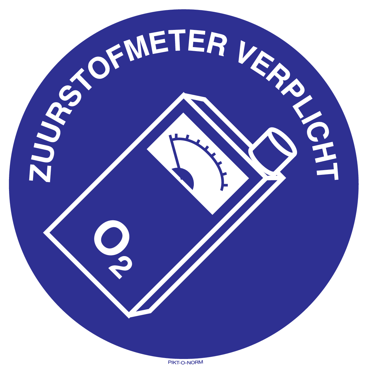 ZUURSTOFMETER VERPLICHT