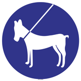 CHIENS EN LAISSE OBLIGATOIRE