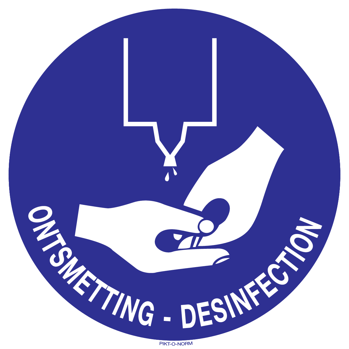 ONTSMETTING-DESINFECTION OBLIGATOIRE