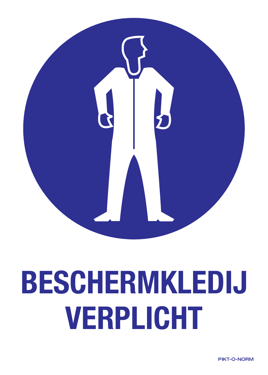 BESCHERMKLEDIJ VERPLICHT