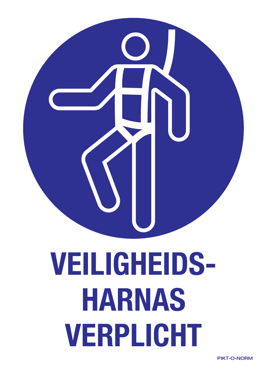VEILIGHEIDSHARNAS VERPLICHT