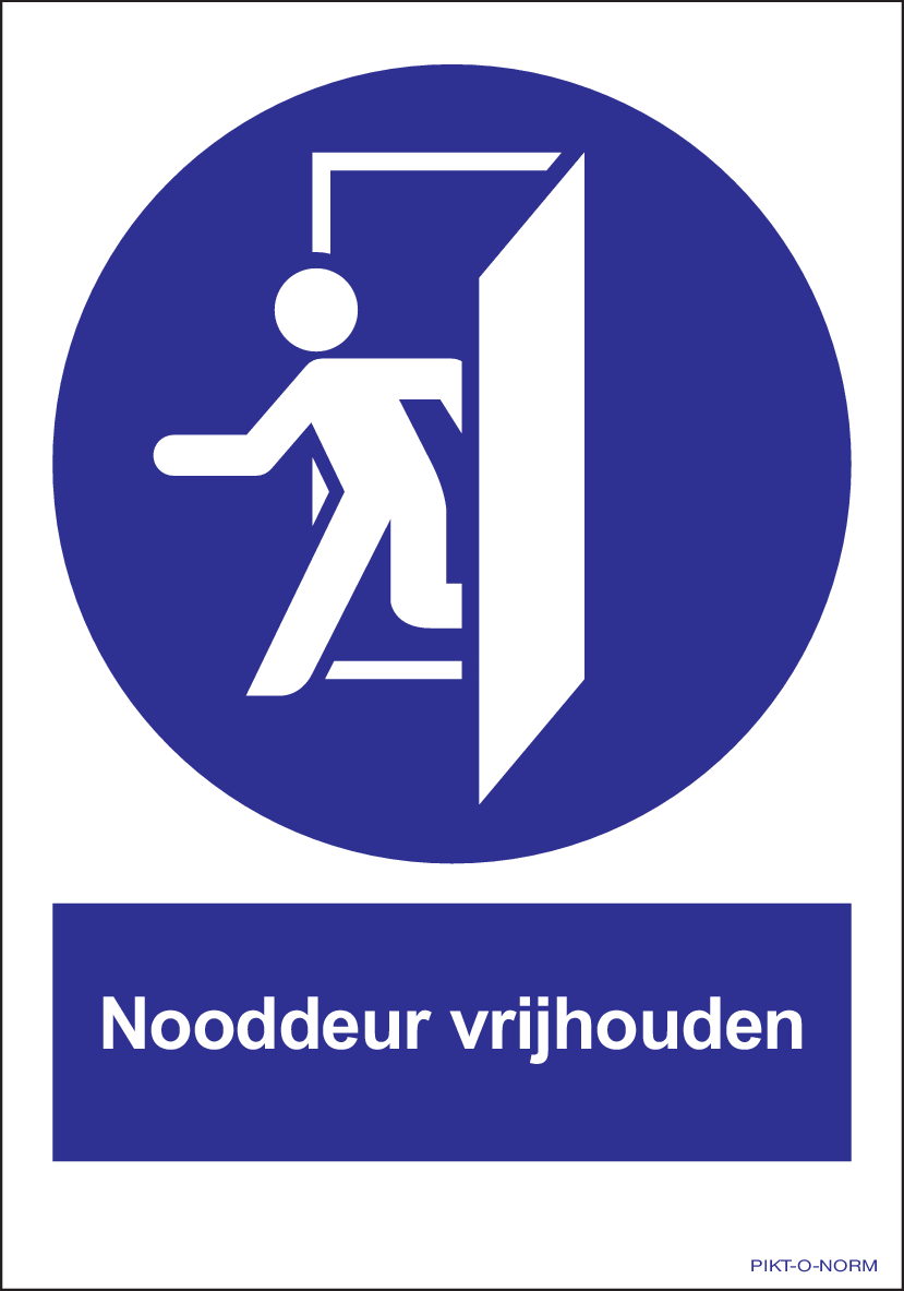 NOODDEUR VRIJHOUDEN